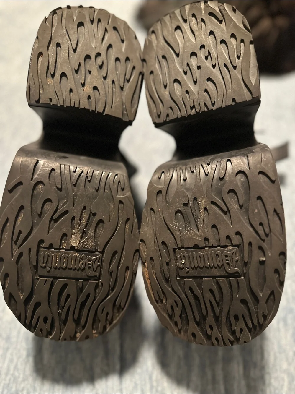 Demonia Camel 103 Vegan Leather